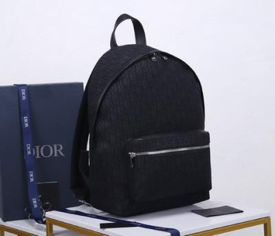 wholesale quality christian dior backpack oblique 93328 all black